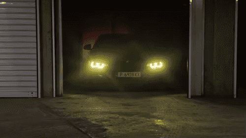 Customer install: LY DRLs lit after dark