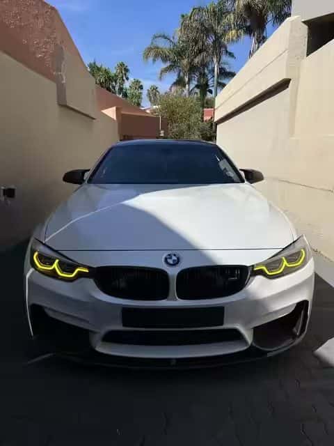 Customer install: white BMW coupe