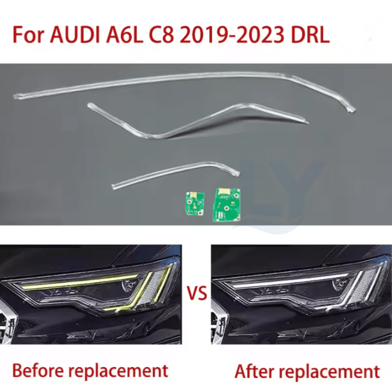 Audi A6L C8 DRL Light Guide Strip & LED Board (2019-2023)
