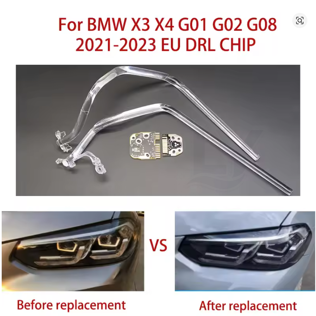 BMW X3 G01/G08 / X4 G02 DRL Light Guide Strip & LED Board (2021-2023)
