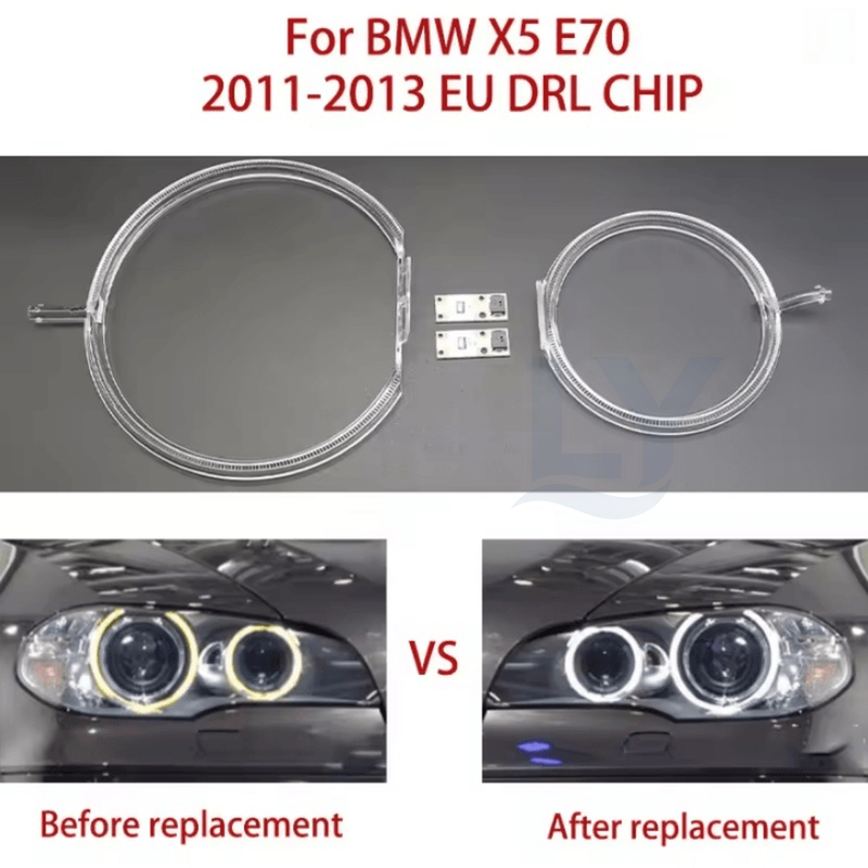 BMW X5 E70 DRL Light Guide Strip & LED Board (2011-2013)