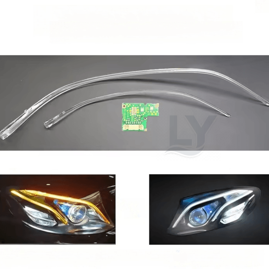 Mercedes-Benz E-Class W213 DRL Light Guide Strip & LED Board (2016-2019)