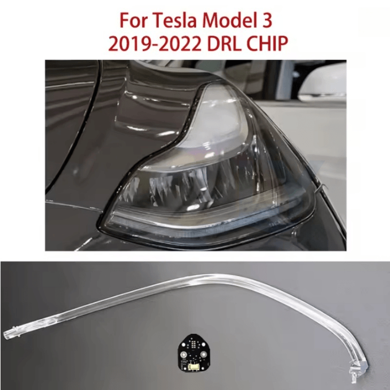 Tesla Model 3 DRL Light Guide Strip & LED Board (2019-2022)