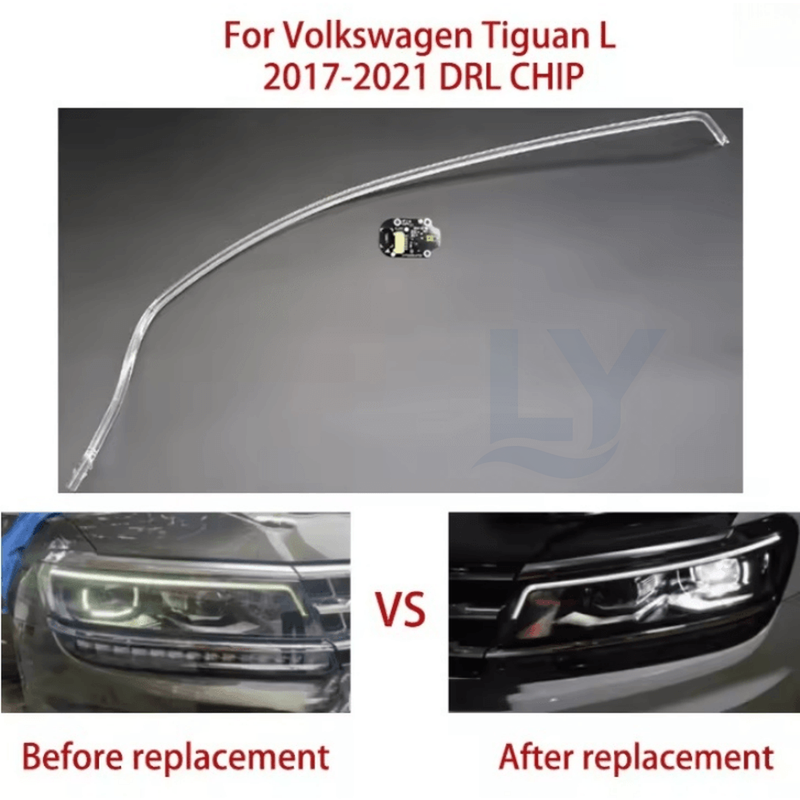 Volkswagen Tiguan DRL Light Guide Strip & LED Board (2017-2021)